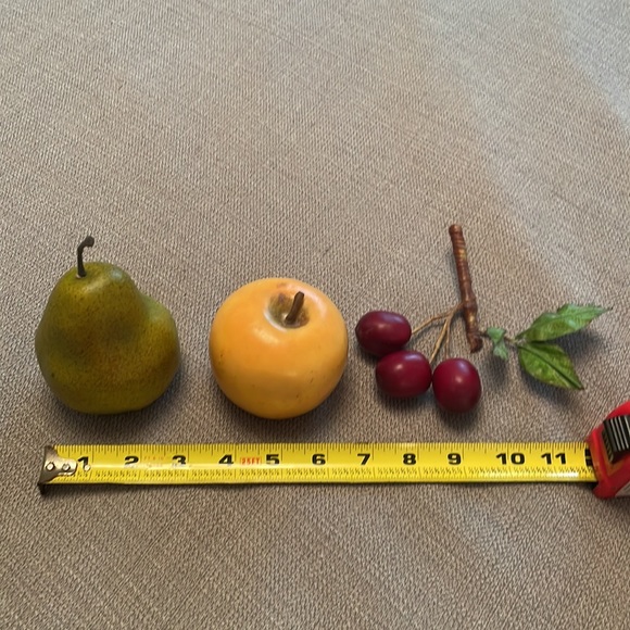Faux Artificial Fruit Set of 3 Lifelike - Picture 5 of 6